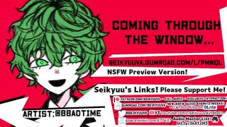 My Hero Academia Villain Deku Comes Throughout the Window to Bang U! Art:twitter@bbadtime