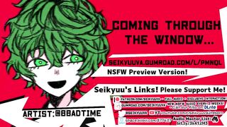 My Hero Academia Villain Deku Comes Throughout the Window to Bang U! Art:twitter@bbadtime