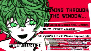 My Hero Academia Villain Deku Comes Throughout the Window to Bang U! Art:twitter@bbadtime
