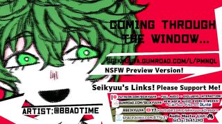My Hero Academia Villain Deku Comes Throughout the Window to Bang U! Art:twitter@bbadtime