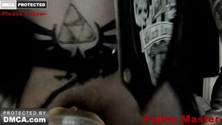 slavemaster leather bang cum