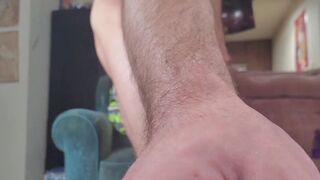 Monster dick jerks it hard - JustinConrad