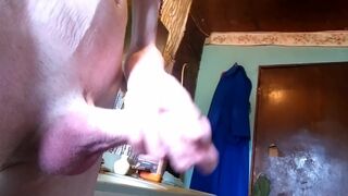 Up close penis tease tell i cum