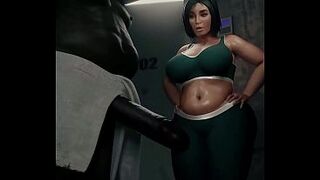 CG mother I'd like to fuck character in doggy