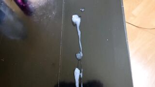 Amateur Man Groaning Whilst Screwing Fleshlights - Massive Cum Load 4K