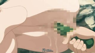 Large Boobed Farm Gal Likes Milking Milk from a Large Jock
