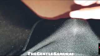 U tease my PALPITATING WEENIE until I cum in my lycra tights (Full Clip) **HD**