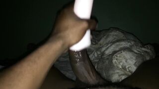 Wanking Verbal and busting multiple nuts