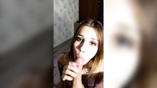 The doxy sucked anything to the final drop