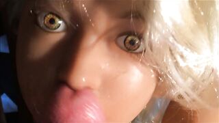 Sex Doll Mia & I 15th Movie scene! Spunk fountain Compilation, 12 Soaked Loads! :)