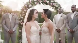 Spa BBC!!!! ("Alt marriage #two") 10 BRIDES bi getting STRETCHED by massive BBCs gaped wrecked hotwife cuckold interracial group sex creampie amador swinger large snatch anal hard large [AI Generated]