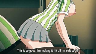 Lengthy-Haired Girls Love to Have Sex After a Day at Work