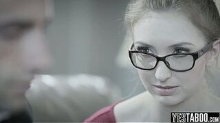 Tiny kinky teen babe meets a stranger and lets him penis her down