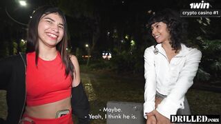 That babe Went For A Walk And Came Back With A Wide-Open Anal opening