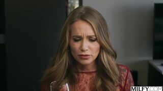MILFY Luscious mother I'd like to fuck uses bellboy for her joy