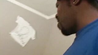 Ebony shlong slut double screwed!