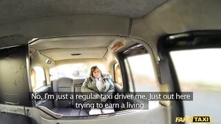 mother I'd like to fuck with Large Booty and Giant bazookas screwed in the booty - Fake Taxi