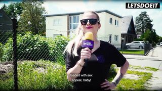 Kinky German Granny in Cosplay Bows Over Outdoors... What This babe Does Next Will Make U Goth Hard