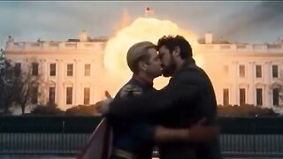 The boyz homosexual kiss