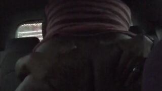 Backseat action nearly caught by neighbors