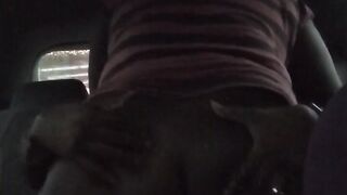 Backseat action nearly caught by neighbors
