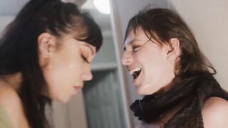 Bitchmom Punishes Her Sexually excited Stepdaughter! Hard Spit Slap