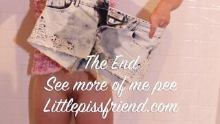 Peeing in my Room-boyfrends Panties