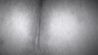 Black homemade anal screwing spunk flow taking the schlong