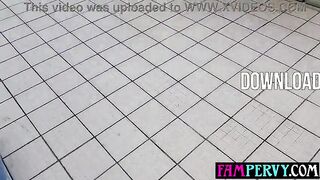 Bored and excited step brother convinces teen stepsister to cheat on BF with him