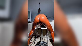 11 inches Sex-toy got my taut Creamy vagina Creaming and Squirting(LARGE CLIMAX)