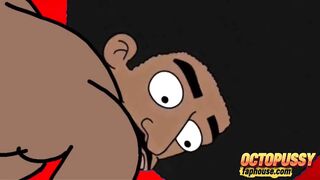 Ebony Plumber Screws Married Housewife Behind Her Cuckold Spouse's Back