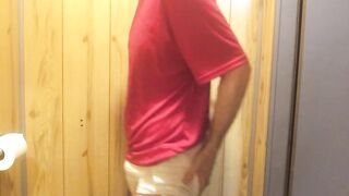 Peeing & humping in diaper