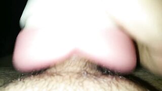 Close up thick load cum discharged.