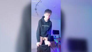 Slim Male Holding Back A Biggest Jizz flow Until It Hurts