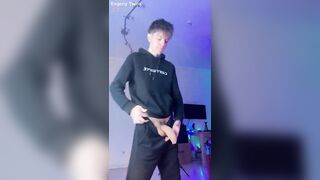 Slim Male Holding Back A Biggest Jizz flow Until It Hurts