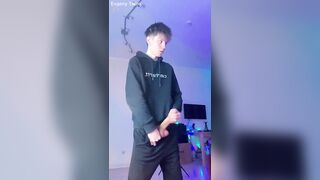Slim Male Holding Back A Biggest Jizz flow Until It Hurts