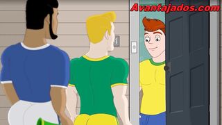 Homosexual World Cup Team fuck
