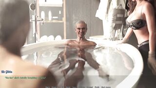 Awam Sophia and Amber - Arousing Moments During the time that Caring for the Elderly - Part two