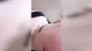 Masturbating in a public throne room at a nightclub