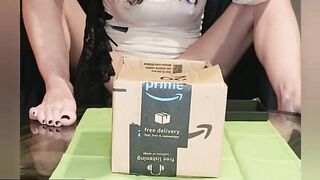 Vibrating buttplug and pants unboxing.