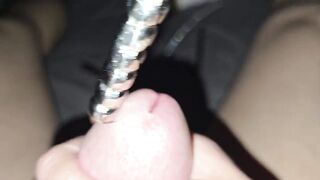 I Sound His Rod Until This chab Burst His Balls All Over My Hands