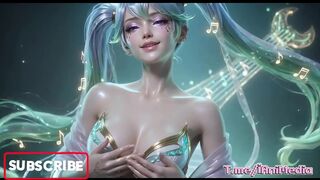 Ai Compilation Sona League of Legends Juicy and Shiny Body