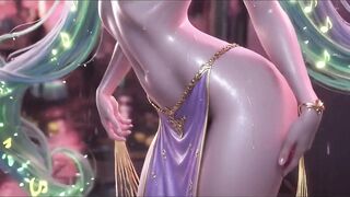 Ai Compilation Sona League of Legends Juicy and Shiny Body