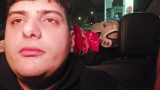 Impure Whores Sucking Wang in the Uber Previous to Party! Knock Knock Stream