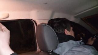 Impure Whores Sucking Wang in the Uber Previous to Party! Knock Knock Stream