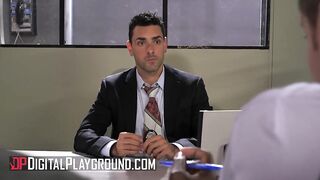 DIGITALPLAYGROUND - What Begins As An Scrutiny Becomes Wild Lesbo Sex For Abigail Mac And Lexi Belle
