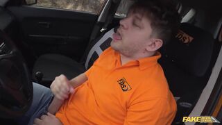 Fake Driving School - Road Rage Followed by Coarse Screw, Favourable Bee Can not Expect for a Facial