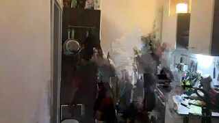 Kitchen Fisting Frenzy - Aged Strumpets Stretched Wide Open