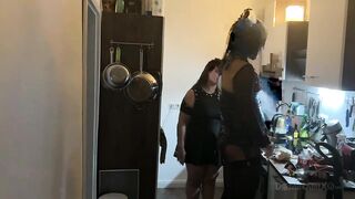 Kitchen Fisting Frenzy - Aged Strumpets Stretched Wide Open