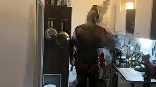 Kitchen Fisting Frenzy - Aged Strumpets Stretched Wide Open